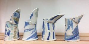 Roz Wright unique jug ceramics 2016