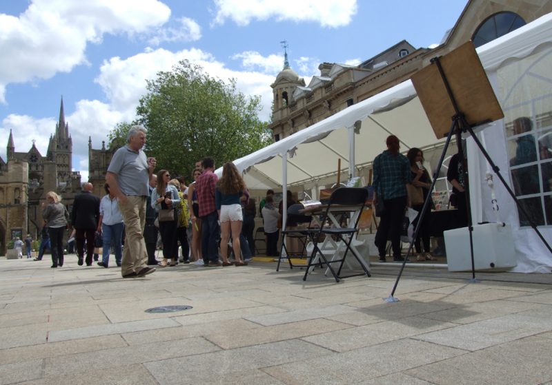 Cathedral Square event Saturday 4th June 9am-5pm
On Saturday the 4th June we're holding an event in Cathedral Square, Peterborough to promote what we do at PAOS, hand out directories and allow the public to meet some artists and see their work. The public love to see 'art in action' so hopefully some of you are able to demonstrate how you create your work. Obviously there is the opportunity to sell your pieces too.

At this stage we'd like to ask if you'd be interested in participating in the event. We did it last year and it proved very popular both with the artists as well as the public. Please note that there will be no power on site. The event is open from 9am-5pm. You will need to provide your own equipment including tables and chairs.

We charge a nominal sum of £10 to take part (payable to Peterborough Artists' Open
Studios).

If you are interested, please contact Jackie at JHall@citycollegepeterborough.ac.uk by Friday 27 May.

Jackie will provide more specific instructions about the day to those participating.

It's first come first served so email Jackie as soon as you can if you are interested in taking part.

   



 