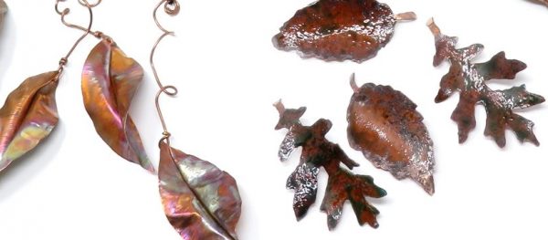 Copper Leaves by Shalini Austin: Metalsmith