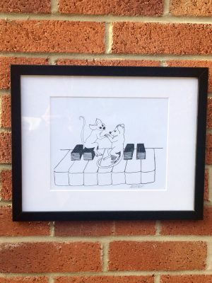 MartinaK,mice on piano