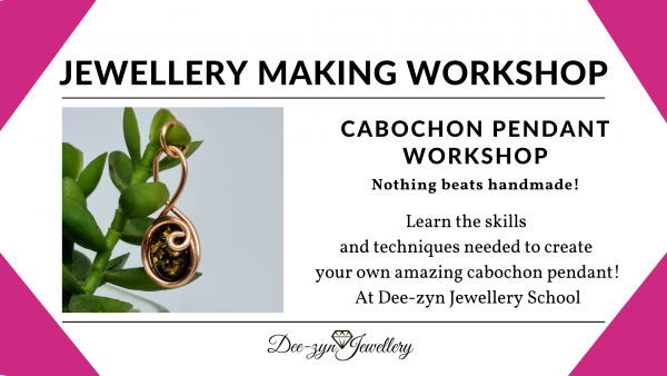 cabochon pendant making workshop