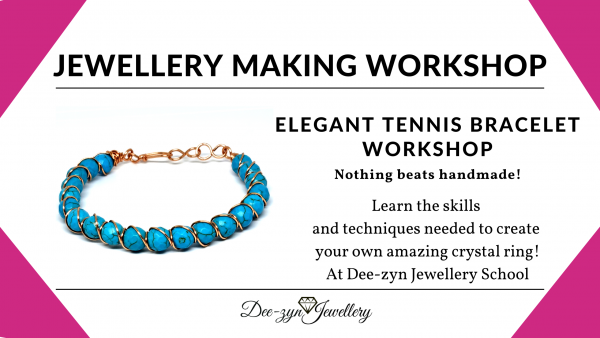 Elegant tennis bracelet making workshop