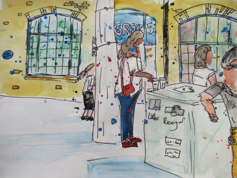 Welcome to Open Studios 2024.

I'm exhibiting with Jeni Cairns and we can't wait to see you. Life has no meaning for me without creativity. Illustration is what I love. For the past ten years I've sat on hundreds of Peterborough benches illustrating life as it happens. I'm a bit obsessed but love it. My work is very loose, illustrative and distinctive.

2024 will see my 10th Anniversary of my first Bench View illustration so please celebrate with me and I'm also in the middle of a new series of bench views so there will be lots to see and talk about.

Jeni's garden is amazing, come have a cup of tea in a relaxed and comfortable space, not forgetting other refreshments and cake.



Looking forward to another great open studios.

Best wishes, Lynne