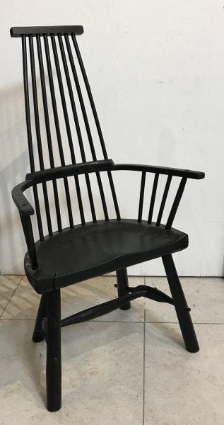 Handmade chairs from green wood
