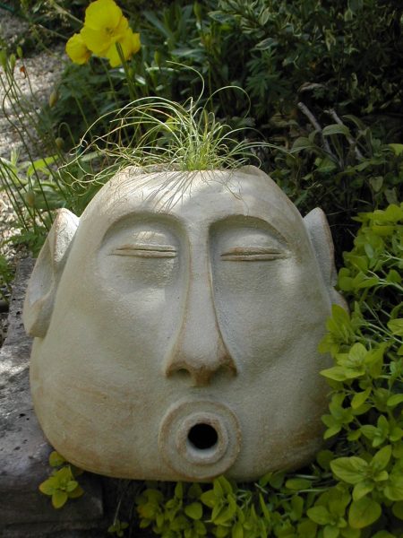 Quirky ceramic outdoor and indoor stoneware sculptures and decorative stoneware and porclain wall hangings inspired by landscapes, nature and my own pretty garden.

I use nature printing into clay for some of my decorative work.

[caption id="attachment_24645" align="alignnone" width="534"] Porcelain nature printed mosaic picture[/caption]

 

[caption id="attachment_24646" align="alignnone" width="533"] Ceramic wall plaque[/caption]

For more information see www.deiceramics.com