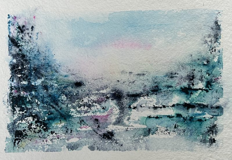 Water colour and Mixed Media

I began my watercolour journey during lockdown, through online tutorials. (Thank you to Jean Haines).   I’m inspired by colours, light and texture, and constantly searching for the best way to depict them on paper.   I never tire of watching the unpredictable nature of these pigments as they react with water.    Much preferring  to let  the colours  mix  and blend on the paper, rather than  making plans  and  mixing my colours in a palette.  I prefer to paint without any preliminary pencil sketch, letting the painting dictate what is needed.
For me Watercolour is about the process,  and discovering what works, and most often what doesn’t!    I’m a bit of a magpie, in that I’m easily distracted by  shiny new techniques and  approaches.  Wanting to try them all.   One day I might find what my actual style actually is!
I have made a number of greetings cards,  using some of  the  many different techniques I have been exploring.  Cards are all original artwork and will be available during the open  days


&nbsp;

&nbsp;



&nbsp;

I love to talk about painting  and   inspire people, to want to have a go themselves.   While I am exhibiting away from my  own  studio this year,  I intend to carry  some  limited supplies for  demonstrating some of the properties of these  yummy paints.    For those interested in having a try of  watercolour art, I am  happy to discuss, the opportunity to attend  my studio in Werrington to  come and have a go.