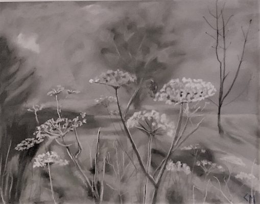 Frosted Beauty. Monochrome Pastels.