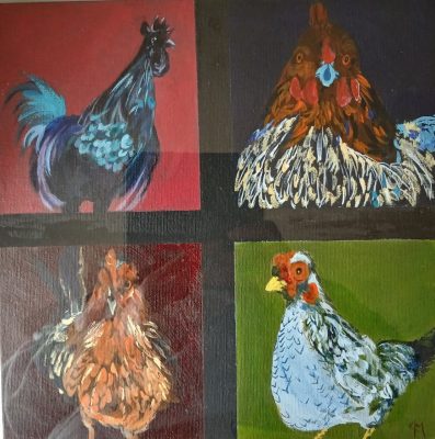 Chickens quartet
